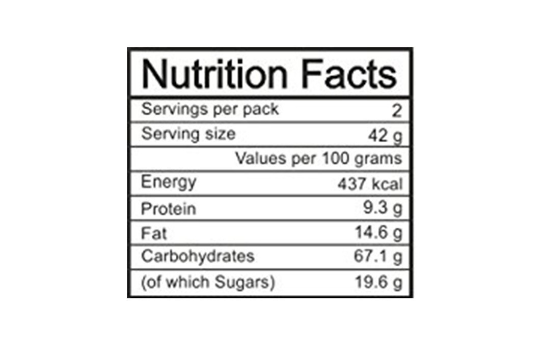 TheNibbleBox Amaranth Aloha Breakfast Bars   Pack  85 grams